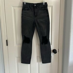 Hollister black denim jean